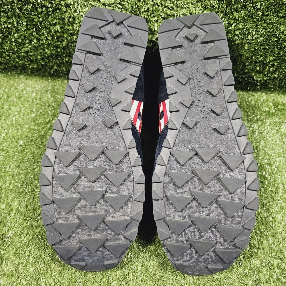 Saucony Jazz 81 USA Stars And Stripes Athletic Comfort Sneakers Mens Size 11.5